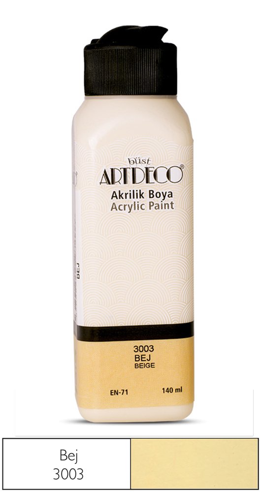 Akrilik Ahşap Boyası 140ml 3003 Bej