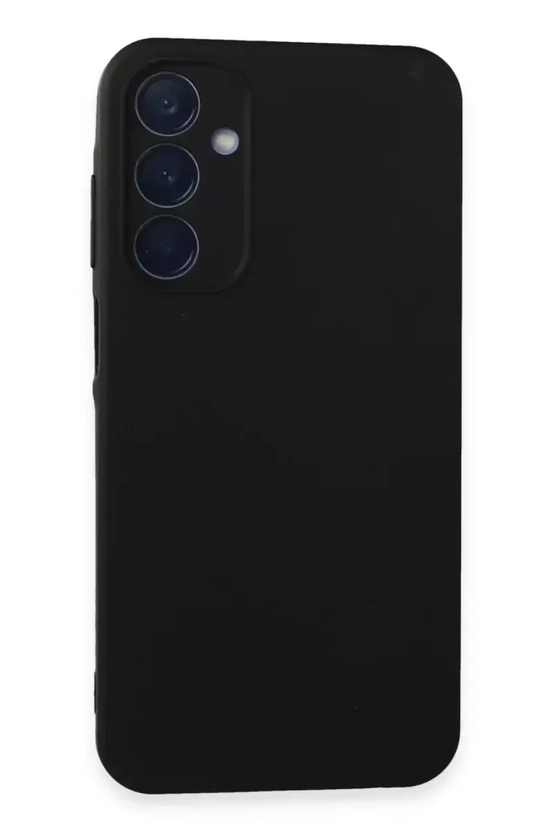 Newface Samsung Galaxy A25 5g Kılıf Nano İçi Kadife Silikon - Siyah