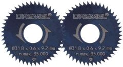 Dremel 546 Minyatür Daire Testere Bıçağı 31.8 mm 2'li Paket