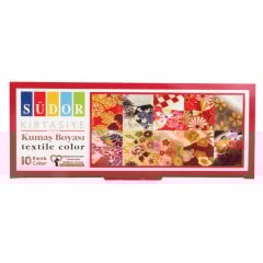 Kumaş Boyası Seti 10 Renk 25ml