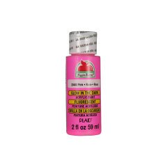Apple Barrel Parlak - Karanlıkta Parlayan Boya - Pink 59ml