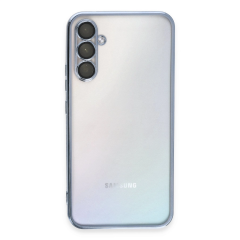 Samsung Galaxy A34 5g Kılıf Razer Lensli Silikon - Açık Mavi