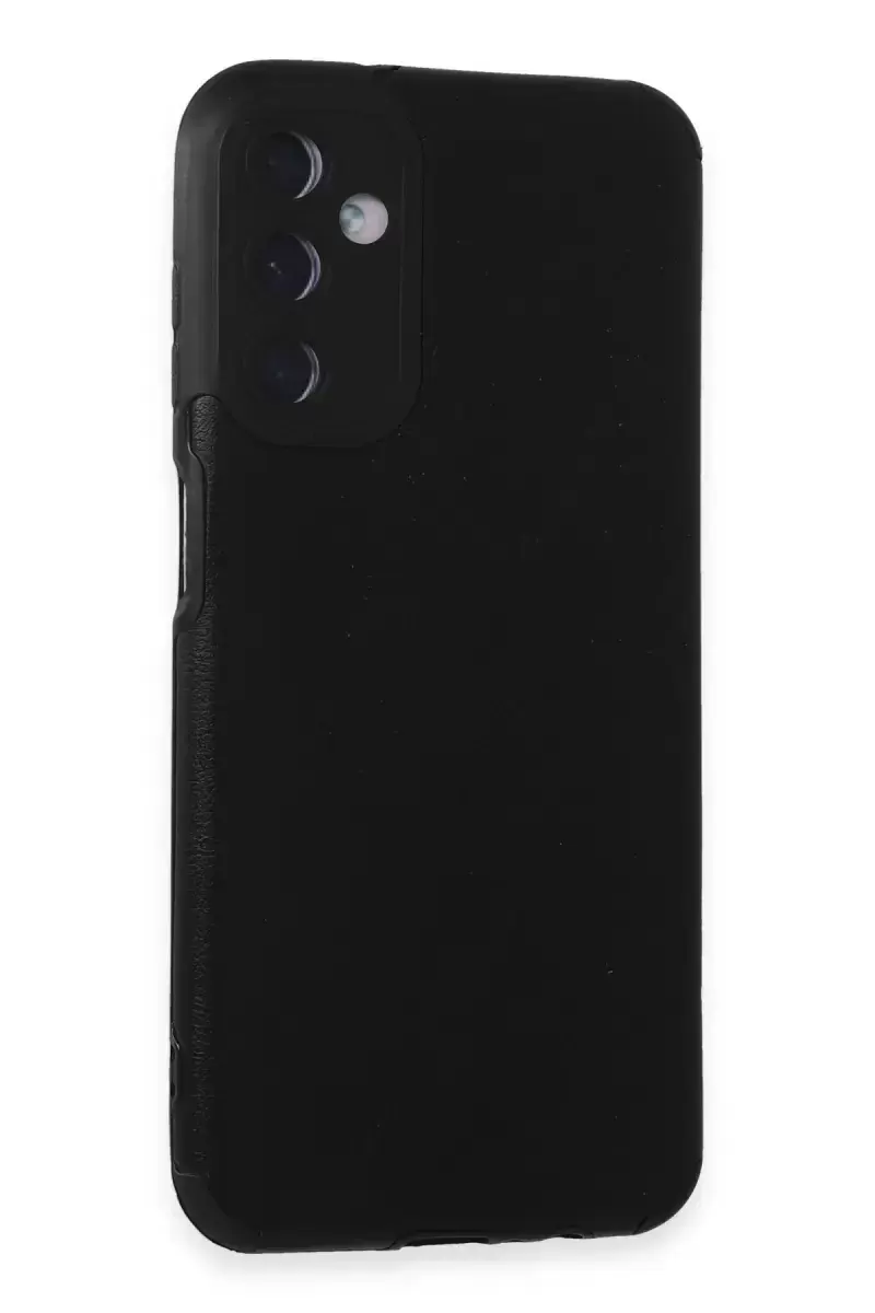 Newface Samsung Galaxy M14 5g Kılıf Loop Deri Silikon - Siyah