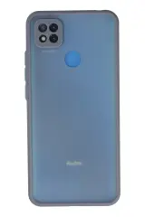 Newface Xiaomi Redmi 9c Kılıf Montreal Silikon Kapak - Gri