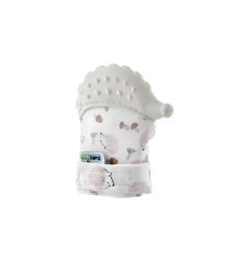 Babyjem Diş Kaşıyıcı Eldiven Kirpi Ekru