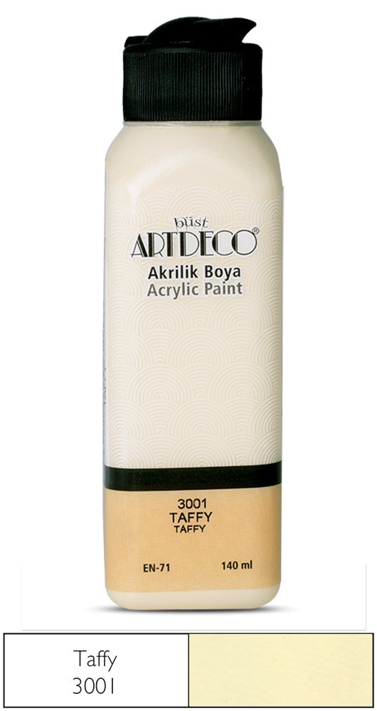 Akrilik Ahşap Boyası 140ml 3001 Taffy