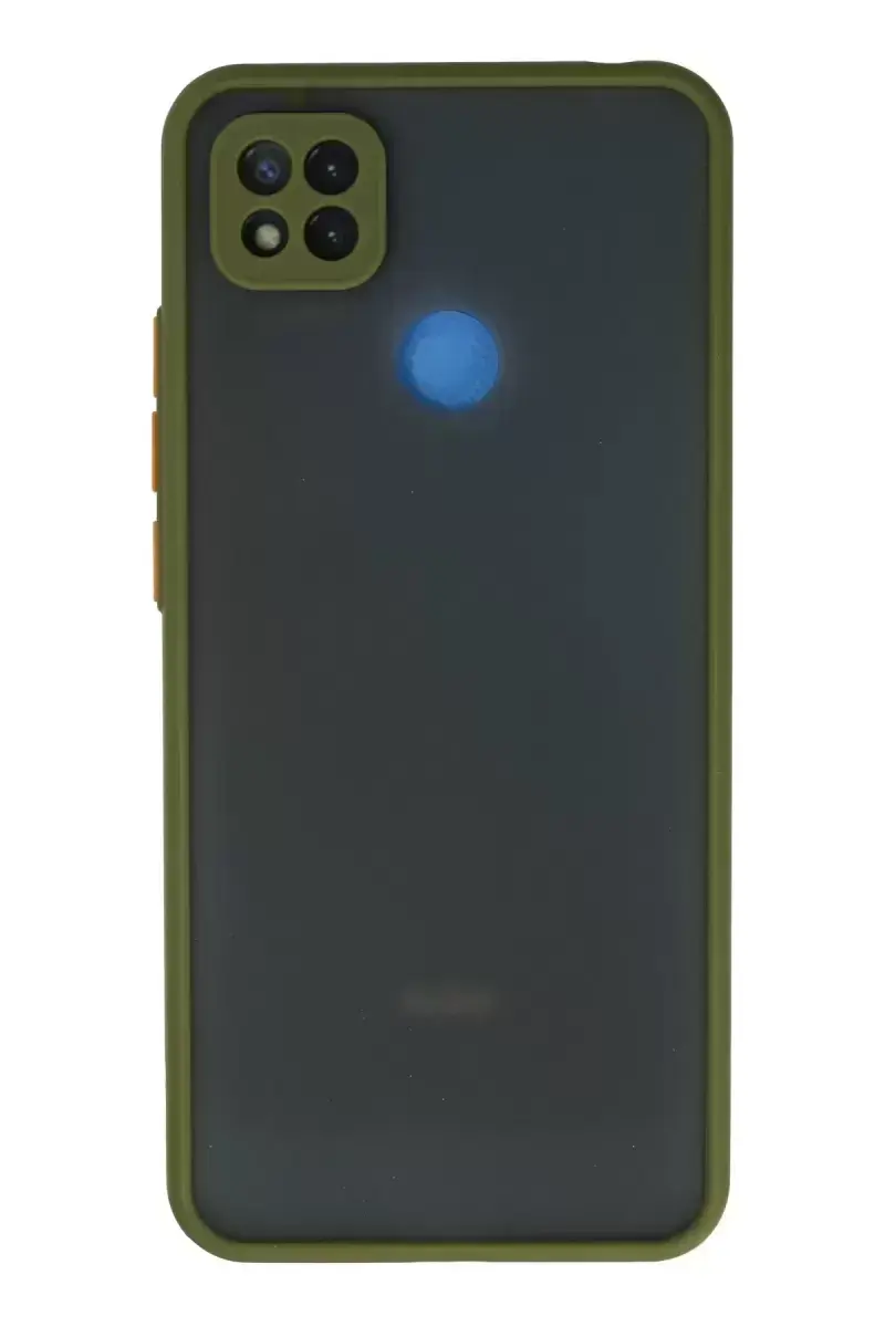Newface Xiaomi Redmi 9c Kılıf Montreal Silikon Kapak - Açık Yeşil
