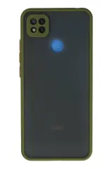 Newface Xiaomi Redmi 9c Kılıf Montreal Silikon Kapak - Açık Yeşil