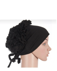 Bone - Dikişli Fırfırlı Bone Bandana