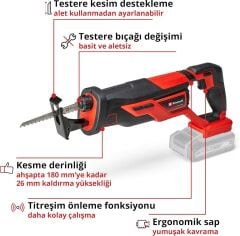 Einhell TE-AP 18 Li Solo Kılıç Testere