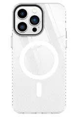 Newface İphone 14 Pro Kılıf Beta Magneticsafe Silikon - Şeffaf