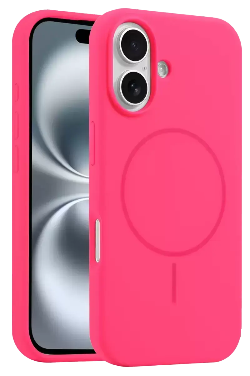 Joko İphone 16 Plus Kılıf Jully Magsafe Kapak - Pembe