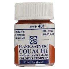 Talens Guaj Boya 16 ml - Light Brown 401