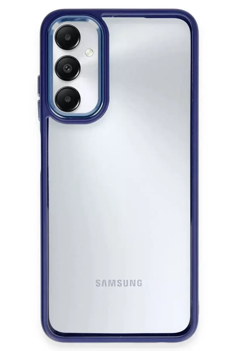 Newface Samsung Galaxy A05s Kılıf Power Silikon - Lacivert