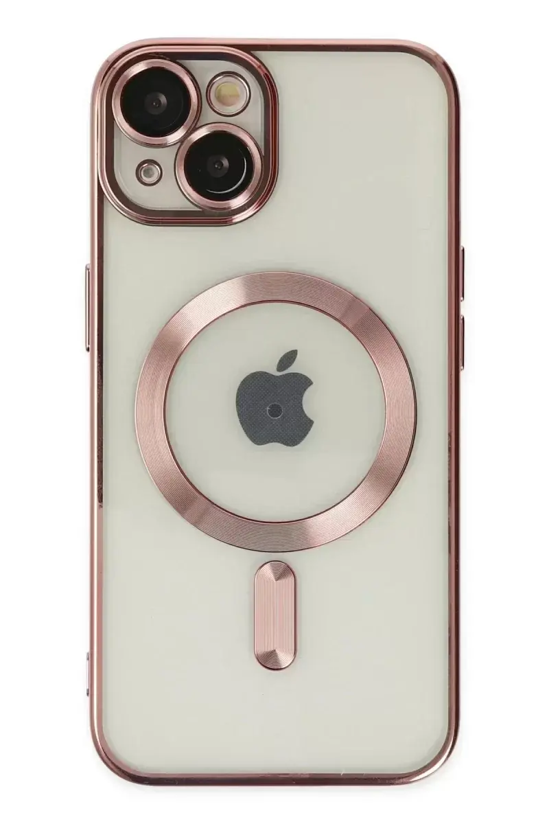 Newface İphone 14 Plus Kılıf Kross Magneticsafe Kapak - Rose