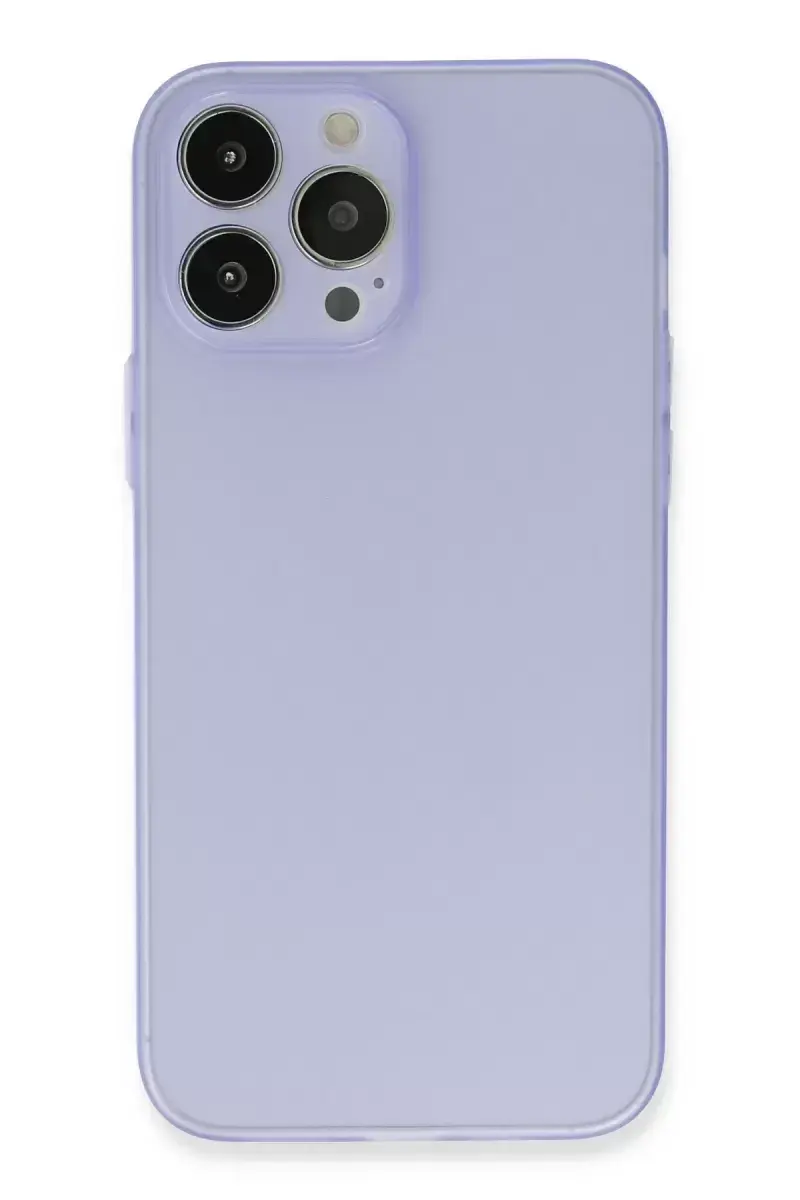 Newface Apple İphone 13 Pro Kılıf Puma Silikon - Mor
