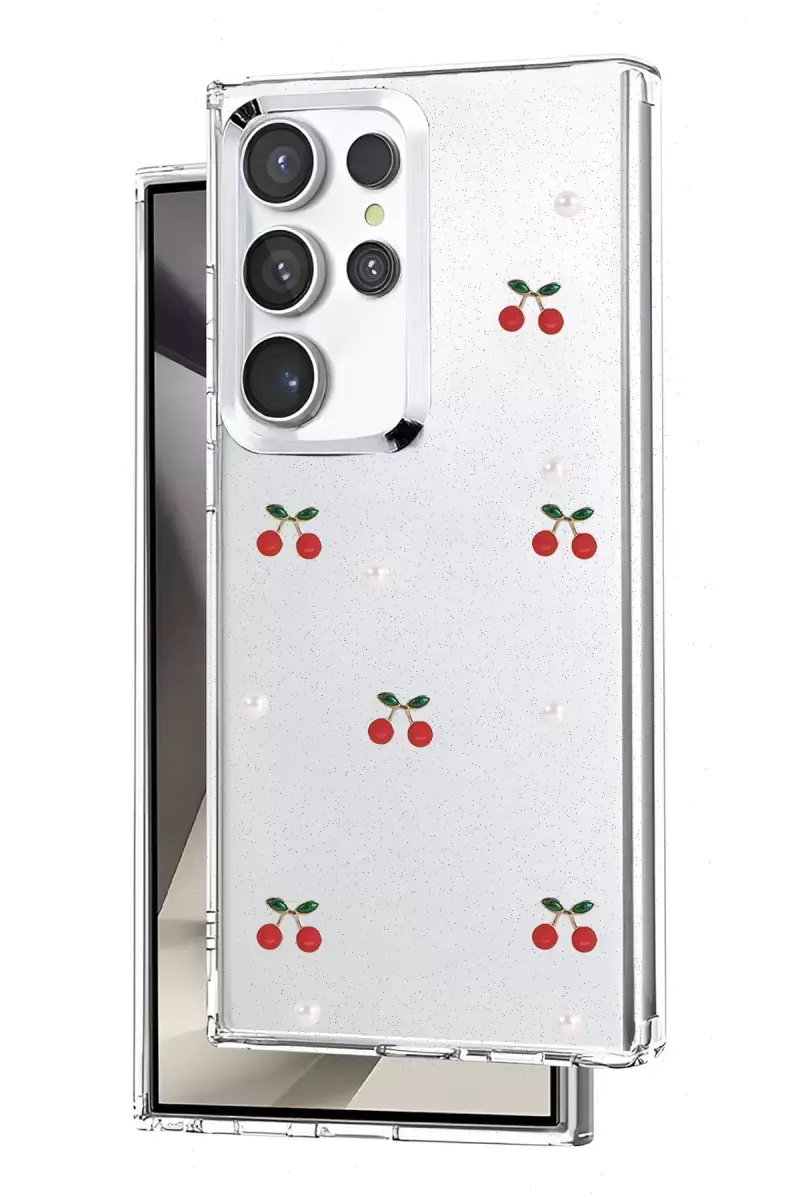 Newface Samsung Galaxy S24 Ultra Fiyonk Desenli Kapak - Desen 9