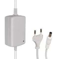 Weko Tottolet 1200 12 Volt - 3.2 Amper 5.5 2.5 Uçlu Yerli Üretim Plastik Kasa Beyaz Masaüstü Adaptör