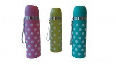 Sema Baby Puantiyeli Bebek Termosu 350 ml - Mavi