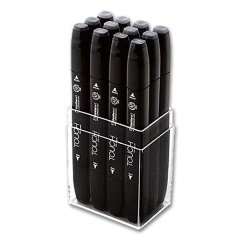 Touch Grey Tones Çift Uçlu 12'li Set N:1101203