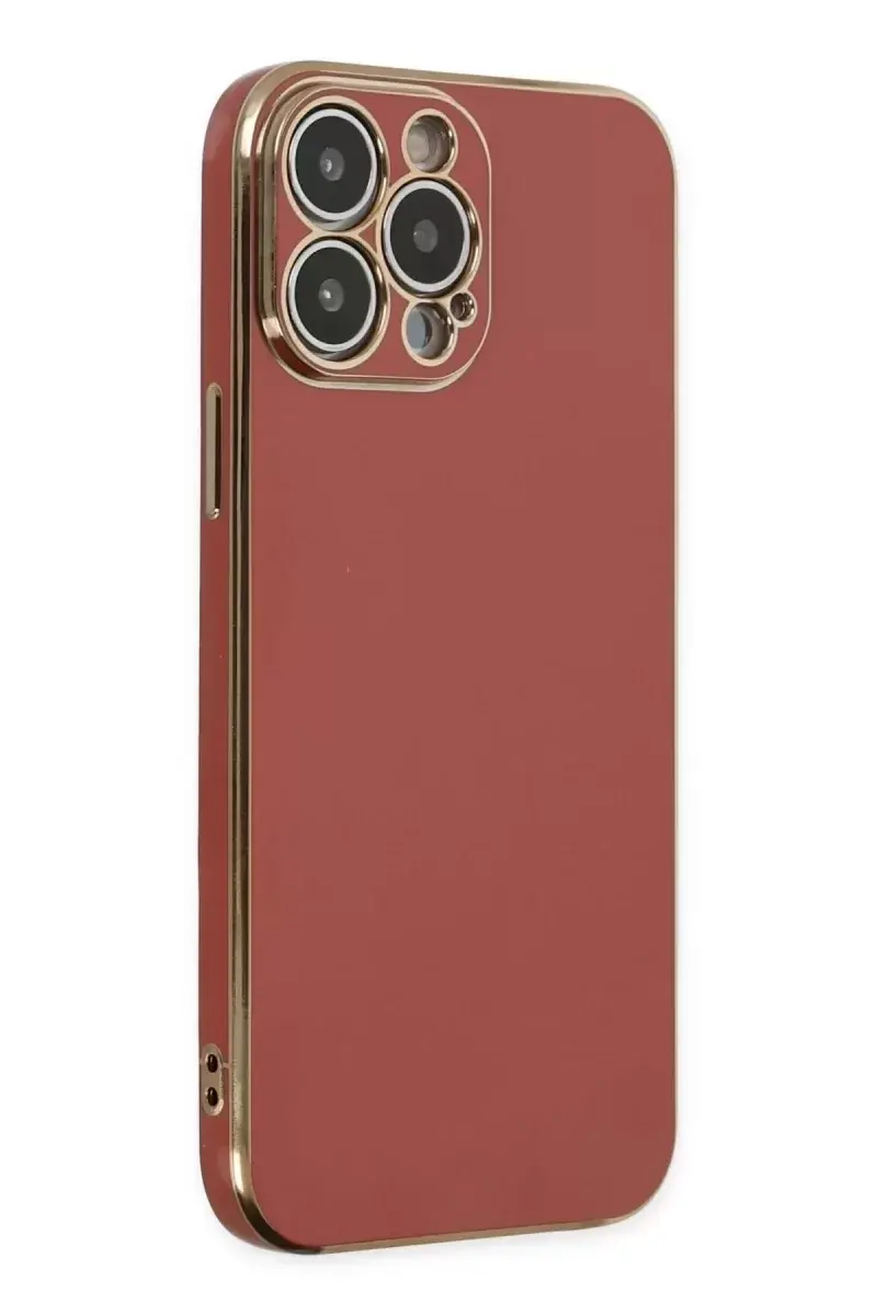 Newface İphone 14 Pro Kılıf Volet Silikon - Kırmızı