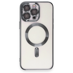 İphone 15 Pro Kılıf Kross Magneticsafe Kapak - Titan Gri