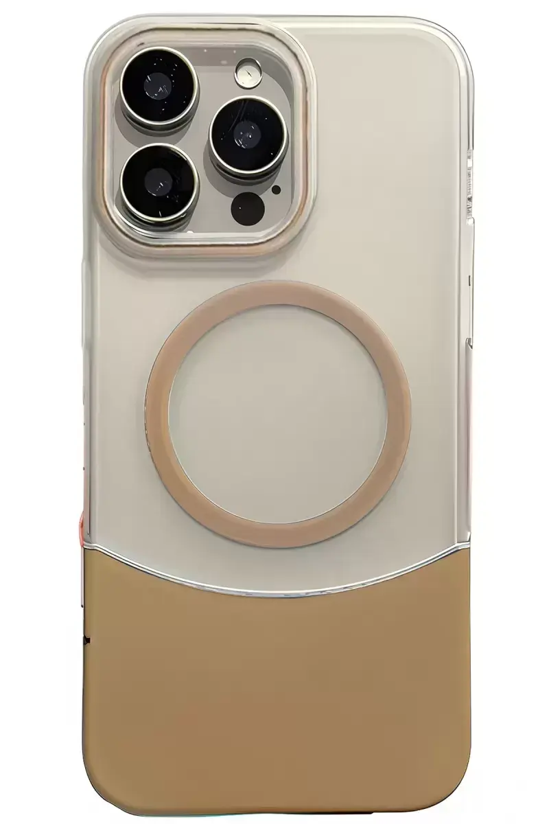 Joko Apple İphone 16 Pro Max Velar Magsafe Kapak - Çöl Titanyum