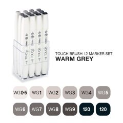 Touch Warm Grey 12'li Set