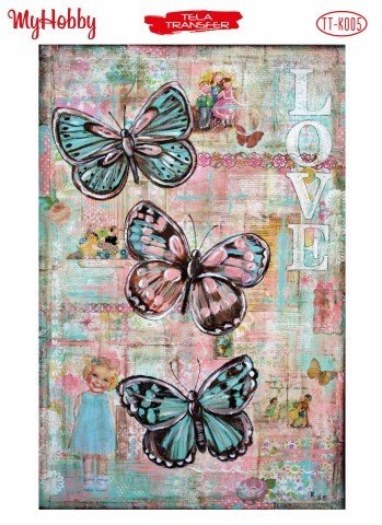 Tela Transfer 25x35cm N:K005