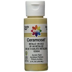 Delta Ceramcoat Metalik Altın 14 Ayar Akrilik Boya 59ml