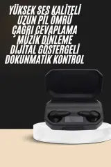 Kulak İçi Bluetooth Kulaklık Rgb Işıklı Çift Mikrofonlu İos/android Uyumlu Bt 5.2