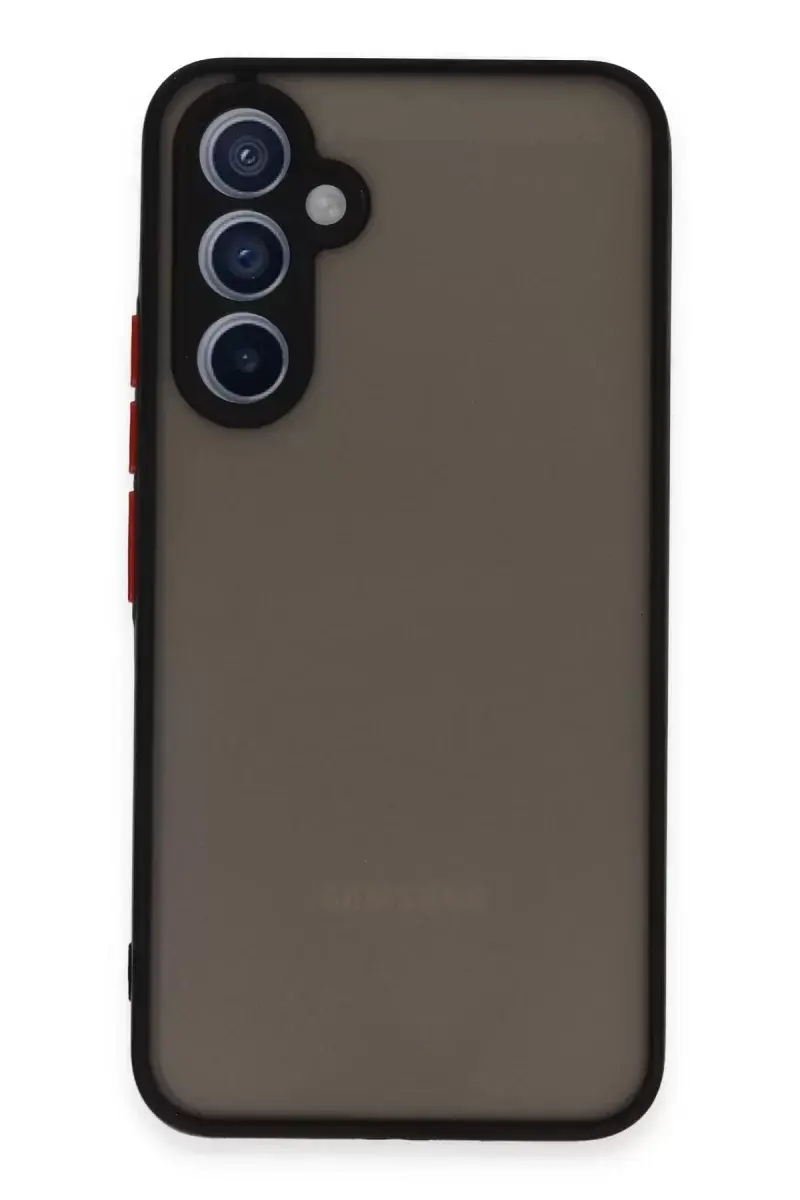 Newface Samsung Galaxy A34 5g Kılıf Montreal Silikon Kapak - Siyah