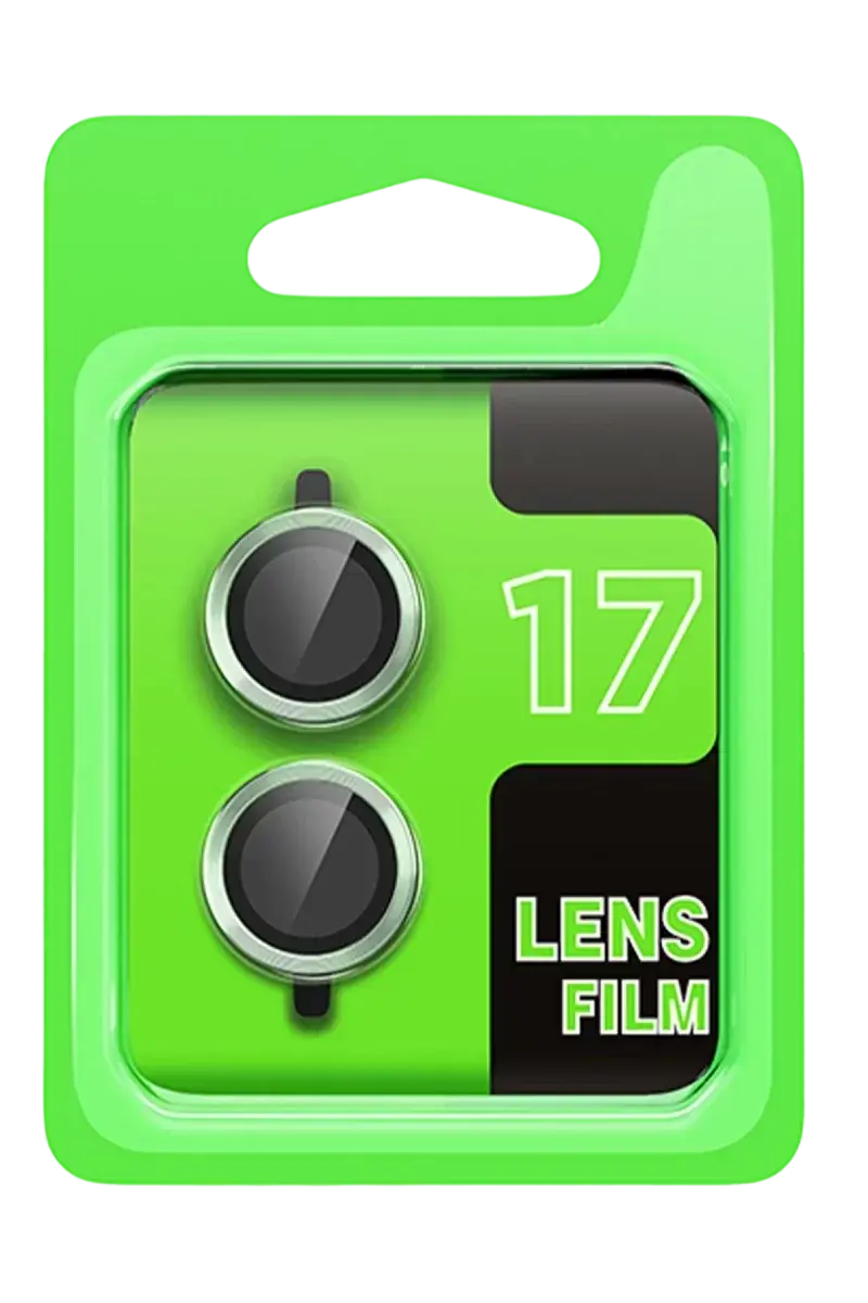 Newface Apple İphone 17 Raze Metal Kamera Lens - Açık Yeşil