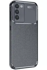 Newface Vivo V30 Lite 4g Kılıf Auto Focus Karbon Kapak - Siyah