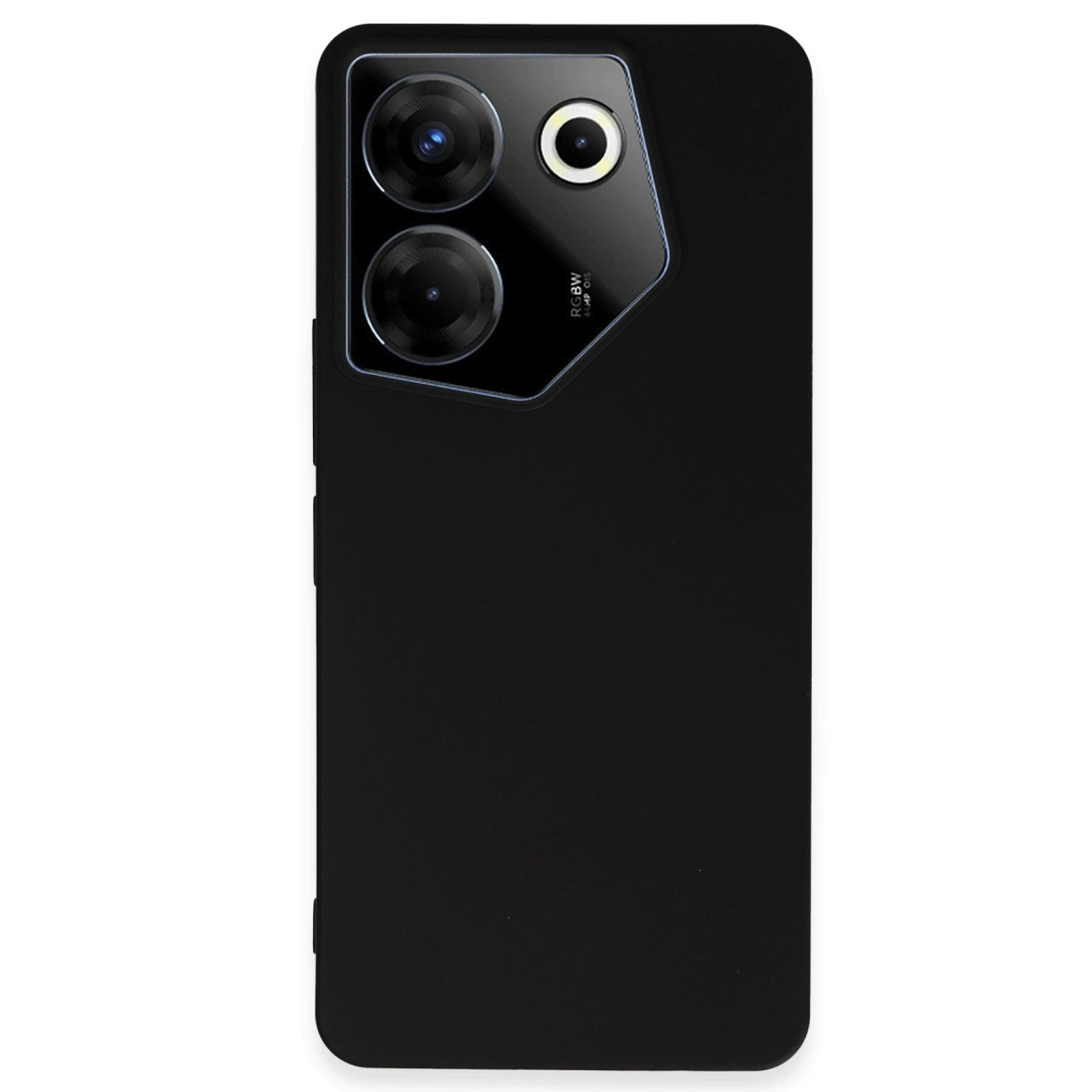Tecno Camon 20 Pro 5g Kılıf First Silikon - Siyah
