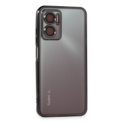 Xiaomi Redmi 10 5g Kılıf Razer Lensli Silikon - Siyah