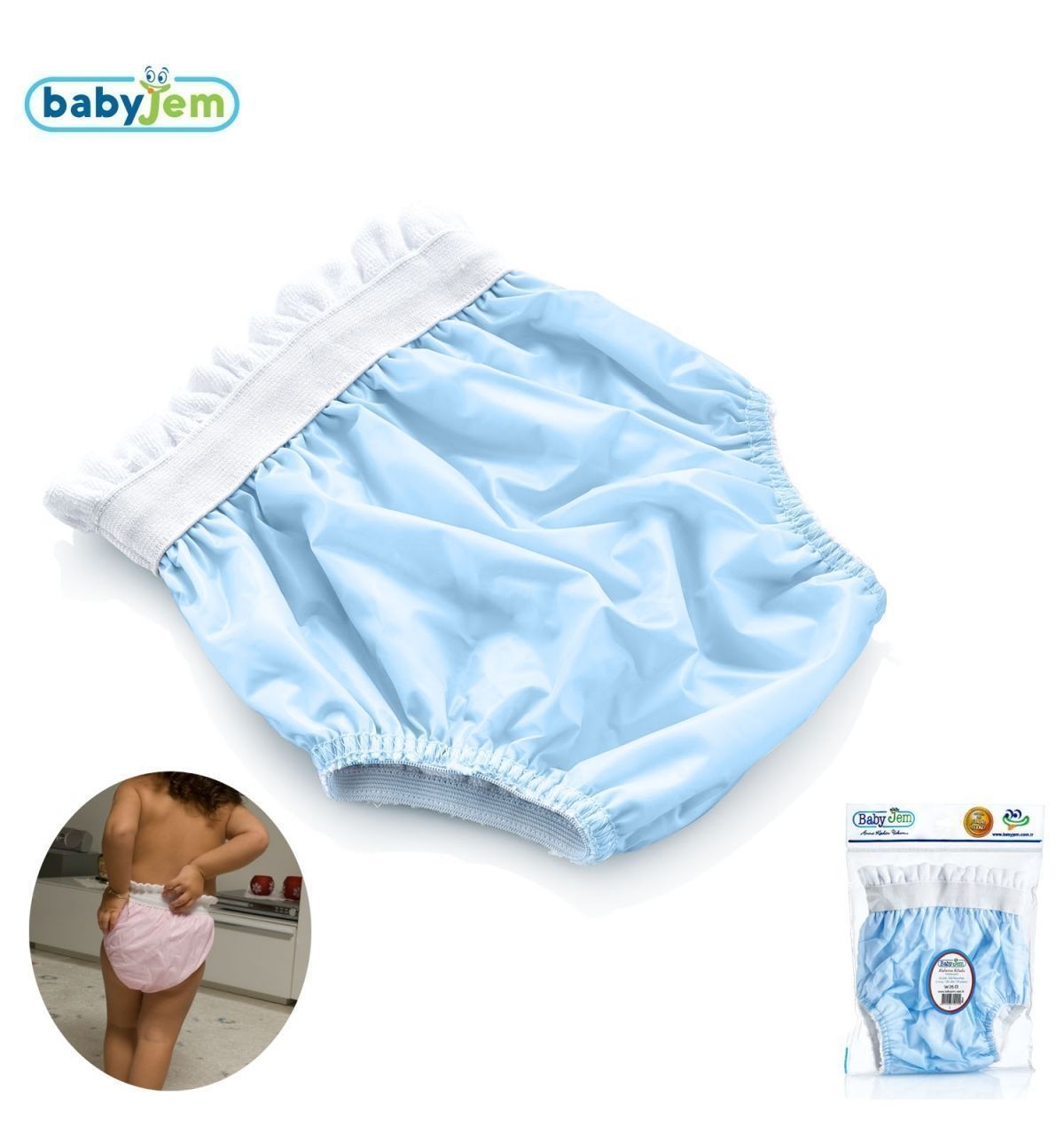 Babyjem Alıştırma Külodu 2 Yaş Mavi