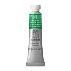 Profesyonel Tüp Suluboya - Winsor Green (Yellow Shade) - 5ml - Seri 1