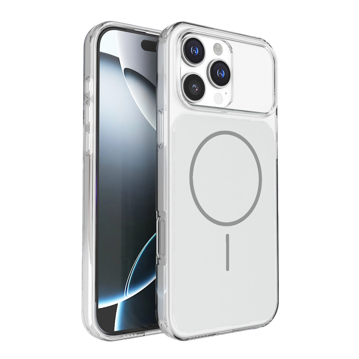 Joko  İphone 16 Pro Max Bruma Magsafe Kapak - Gümüş