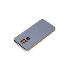 Xiaomi Redmi Note 9 Kılıf Volet Silikon - Mavi