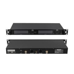 Magicvoice Mv21633 2 El Tipi Mikrofonlu 100+100 Kanal Antenli Uhf-pll Kablosuz Telsiz Mikrofon