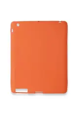 Newface İpad 4 9.7 Kılıf Evo Tablet Silikon - Turuncu