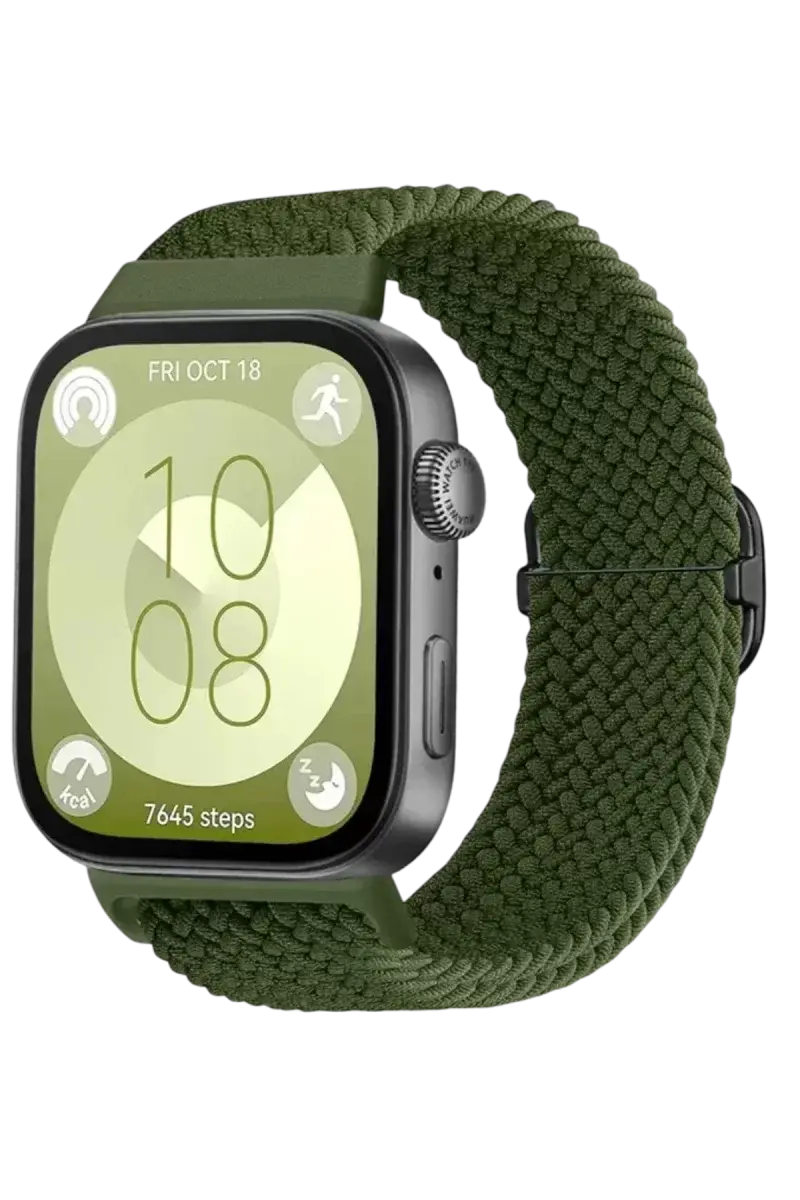 Newface Huawei Fit 4 Star Kordon - Koyu Yeşil