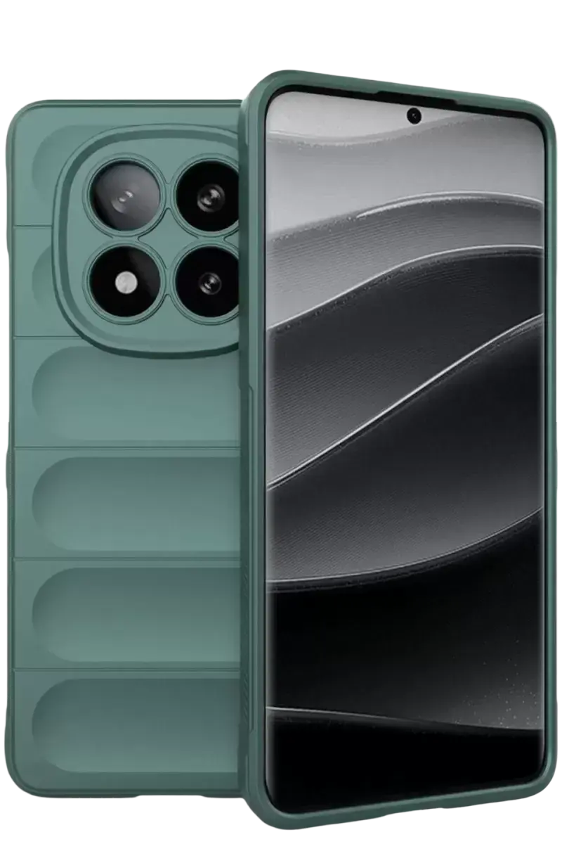 Newface Xiaomi Redmi Note 15 4g Optimum Silikon - Koyu Yeşil