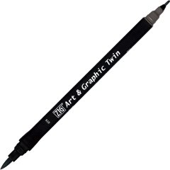 Art & Graphic Twin - Dark Gray - 074