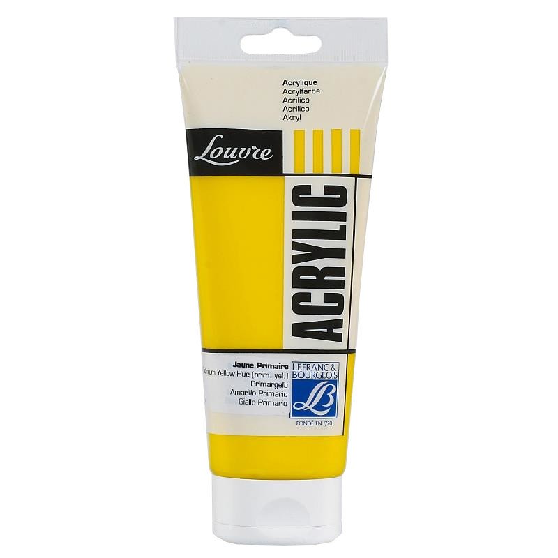 Louvre Akrilik 200 ml - Primary Yellow