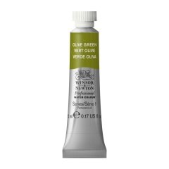 Profesyonel Tüp Suluboya - Olive Green - 5ml - Seri 1