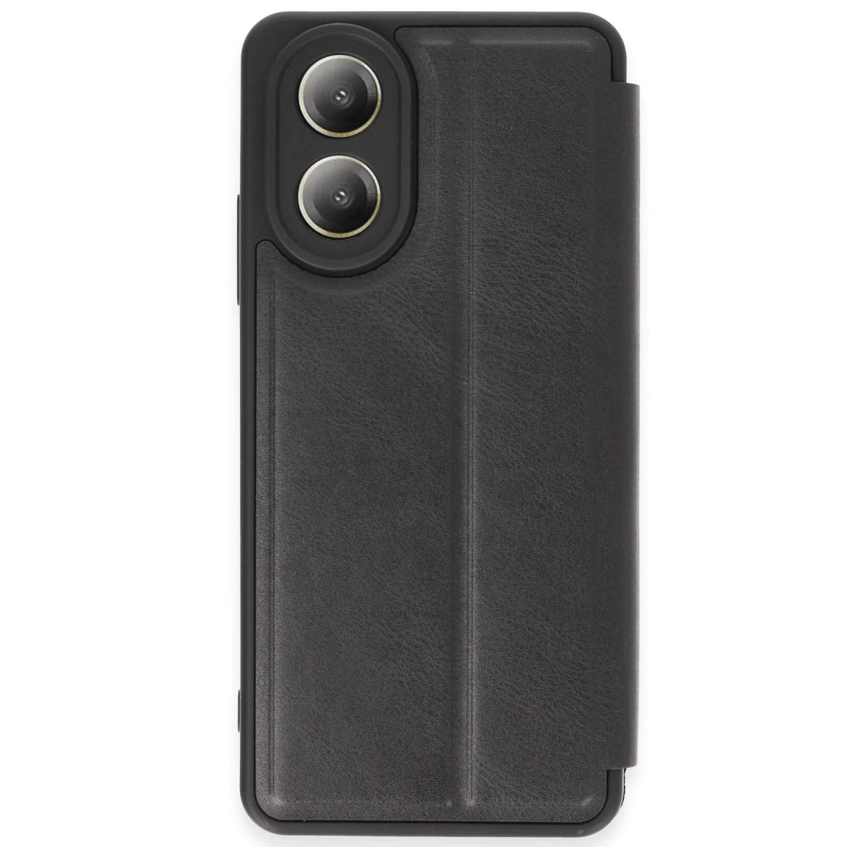 Oppo A38 Kılıf Flip Cover - Siyah