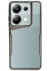 Newface Xiaomi Redmi Note 13 Pro 4g Kılıf Boyi Silikon Kapak - Titan Gri