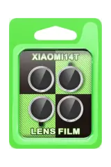 Newface Xiaomi Mi 14t Raze Metal Kamera Lens - Gümüş